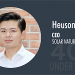 40 under 40 winner, Solar Naturally’s CEO – Heuson Bak